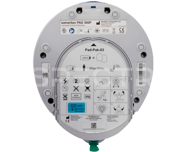 Stryker HeartSine Samaritan PAD 500P (с подсказками)